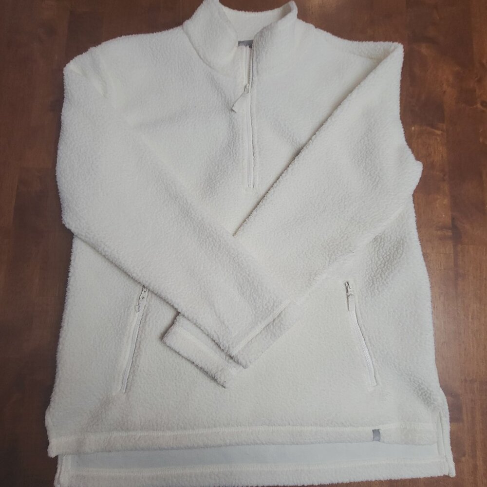 T by Talbots ~ Sz M ~ Sherpa Pullover” ~ Very Good Condition